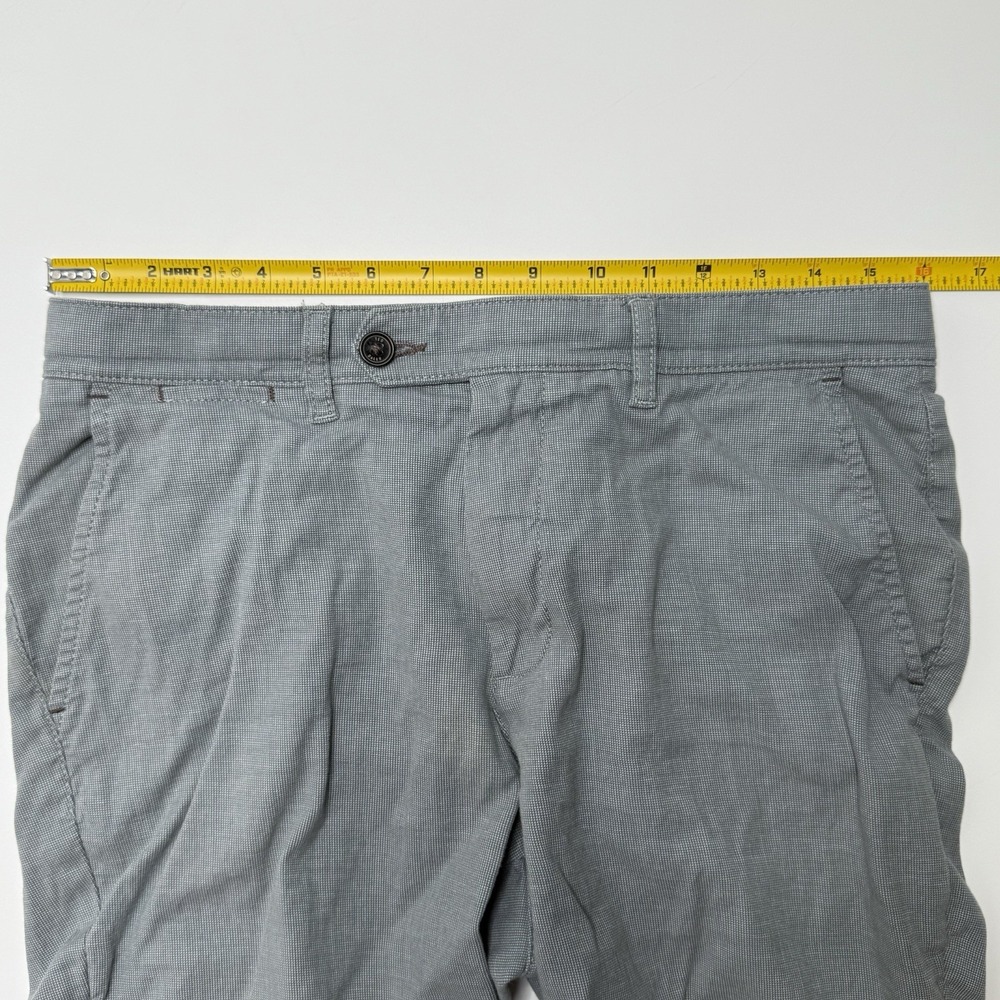 Ted Baker London Chino Shorts Mens 31R Casual Lightweight Gray Work Stretch - Picture 5 of 11